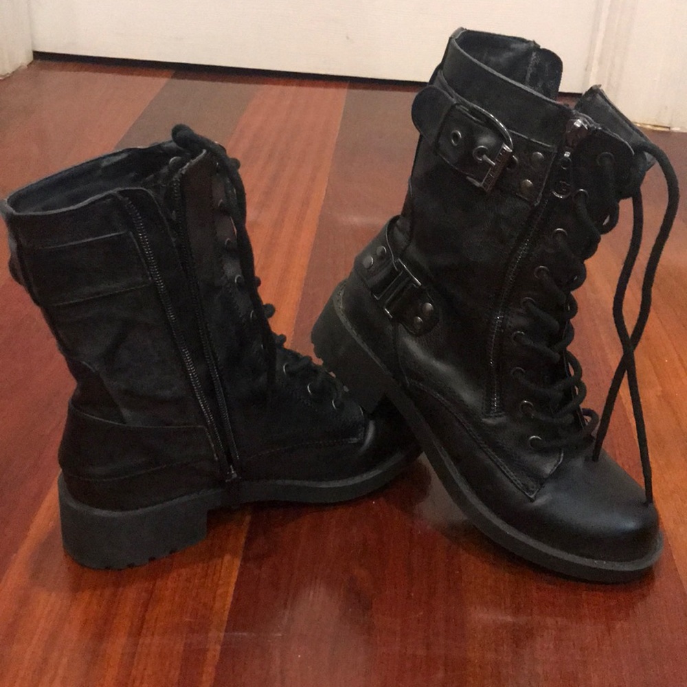Guess Combat Boots!